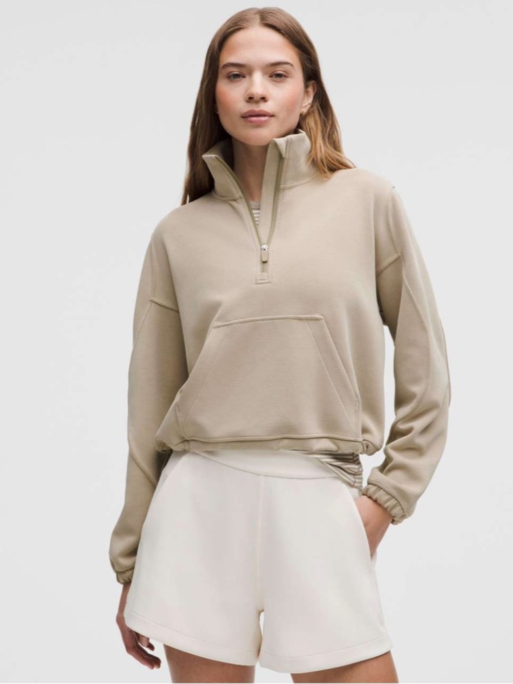 Lululemon Brushed Softstreme Half Zip